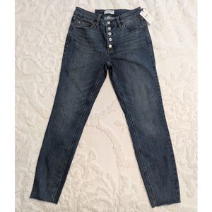 👖 Oat New York High Rise Skinny Ankle Jeans 28 NWT